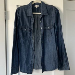 J. Crew denim shirt